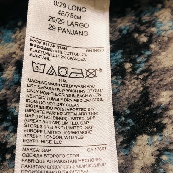 Gap Factory High Rise Legging 29Long NWT - Picture 6 of 6